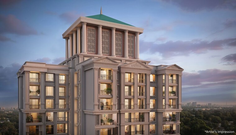 Exterior View, krisala-everland 3 Bedroom 1354 Sq.Ft. Apartment In Darumbre Pune 10072646