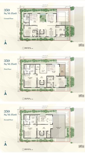 Floor Plan in 6+ BHK Villa at Tukkuguda – for Sale