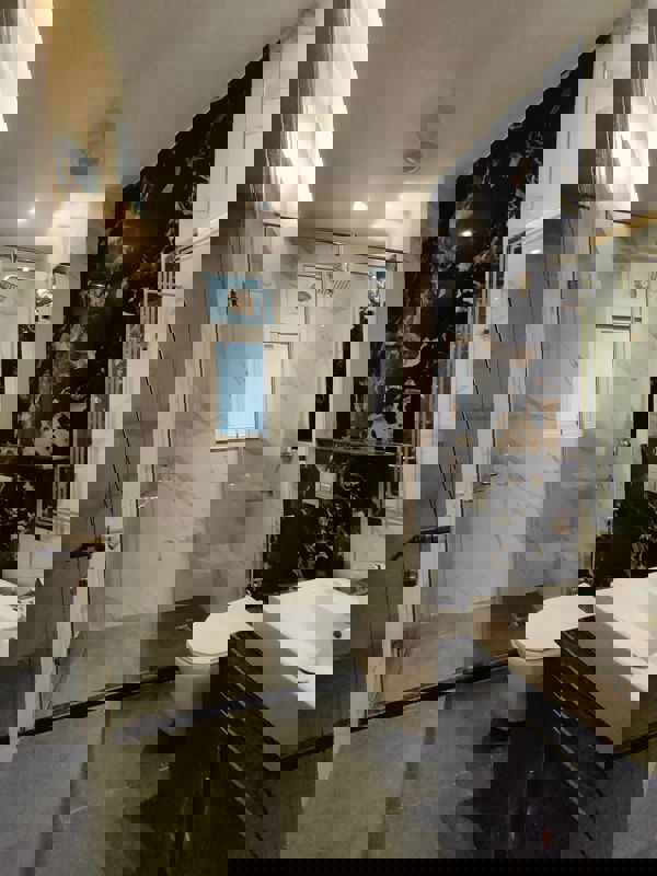 Bathroom in 2 BHK Apartment at Sector 23 – for Rent