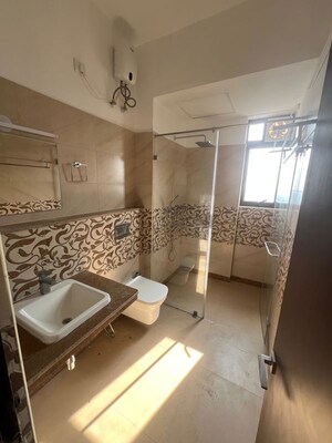 Bathroom in 3 BHK Apartment at Mukundapur – for Rent
