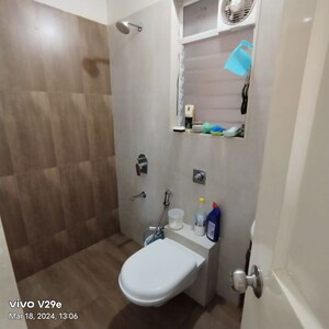 Bathroom in 2 BHK Apartment at Vijay Orovia, Ghodbunder Road – for Sale