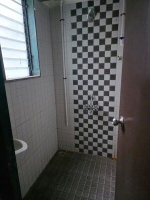 Bathroom in 1 BHK Apartment at Nehru Nagar Sharada CHS, Kurla East – for Rent