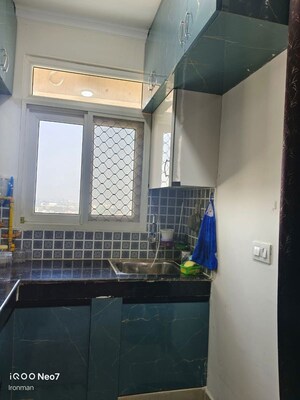 Kitchen in 3 BHK Apartment at Devika Skypers, Raj Nagar Extension – for Rent