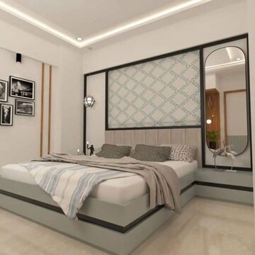 Bedroom in 3 BHK Apartment at Singhpura – for Sale