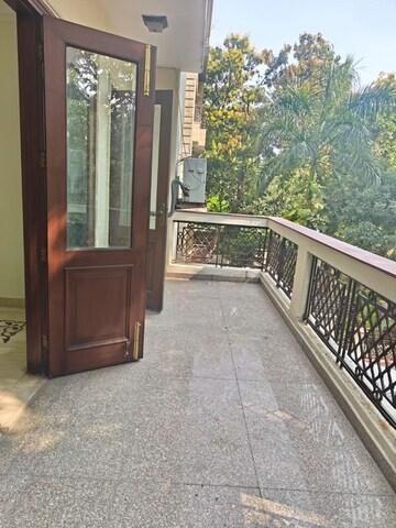 Balcony in 3 BHK Builder Floor at Chanakyapuri – for Rent