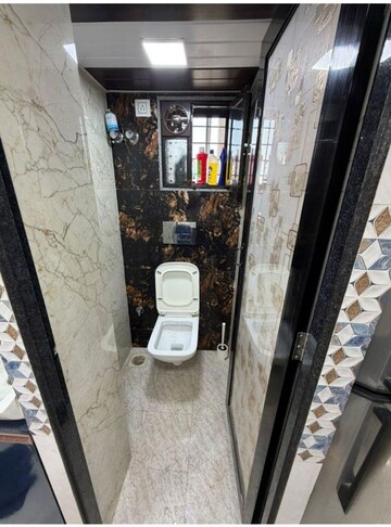 Building Lobby in 1 BHK Apartment at MHADA Prakash Cotton Mill, Lower Parel – for Rent