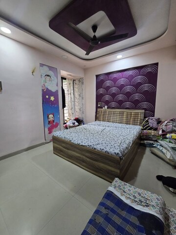 Bedroom in 2 BHK Apartment at Galaxy Tower, Parsik – for Sale