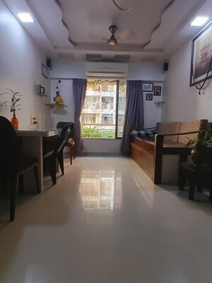 Living Room in 1 BHK Apartment at Nature Glory Apartment, Kalwa – for Sale