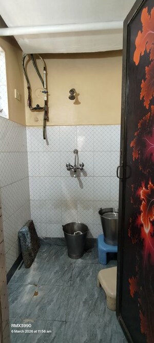 Bathroom in 1 RK Apartment at Airoli Sector 8a – for Rent