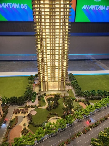 4 BHK Apartment – Exterior View View at Ganga Anantam, Sector 85 - for Sale