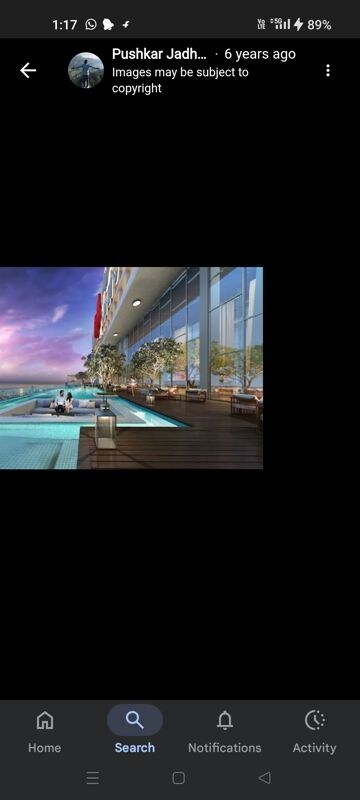 Swimming Pool in 4 BHK Apartment at Raheja Imperia, Worli – for Rent