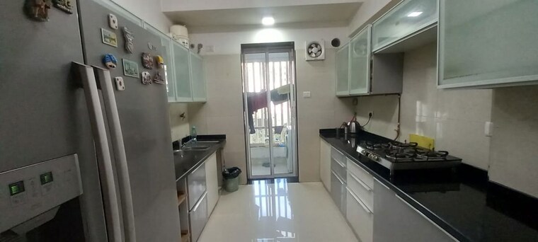 Kitchen, lokhandwala-octacrest 3 Bedroom 1200 Sq.Ft. Apartment In Kandivali East Mumbai 10074806