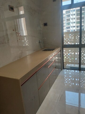 Kitchen in 2 BHK Apartment at Raj Heritage 1, Mira Road – for Rent