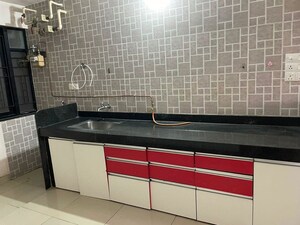 Kitchen in 3 BHK Apartment at Nanded City Asawari, Nanded – for Rent