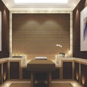 Living Room in 4 BHK Apartment at Indiabulls Blu, Upper Worli – for Rent