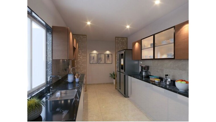 Kitchen, crystal-prime-meridian 1 Bedroom 436 Sq.Ft. Apartment In Ghatkopar East Mumbai 10074899