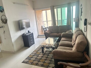 Living Room in 2 BHK Apartment at Rustomjee Urbania Azziano, Thane West – for Rent