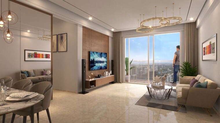 Living Room, crystal-prime-meridian 2 Bedroom 671 Sq.Ft. Apartment In Ghatkopar East Mumbai 10074932
