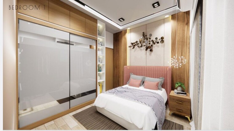 Bedroom, crystal-prime-meridian 3 Bedroom 916 Sq.Ft. Apartment In Ghatkopar East Mumbai 10074965