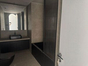 Bathroom in 3 BHK Apartment at Lodha The World Towers World One Tier 2, Worli – for Rent