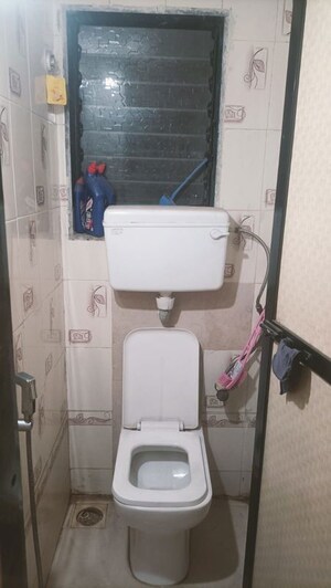 Bathroom in 2 BHK Apartment at Swarna CHS, Kharghar Sector 7 – for Rent