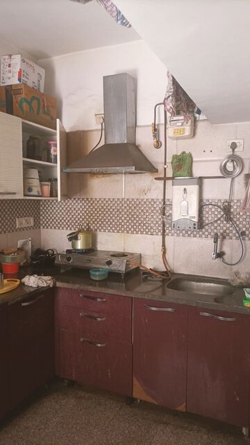 Kitchen in 2 BHK Apartment at Swarna CHS, Kharghar Sector 7 – for Rent