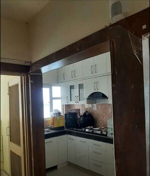 Kitchen in 3 BHK Apartment at Om Bhagyawani Vikalp City, Gomti Nagar – for Rent