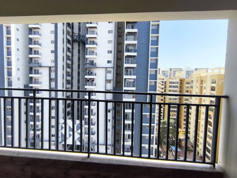 Balcony, candeur-40 2 Bedroom 1250 Sq.Ft. Apartment In Miyapur Hyderabad 10074935