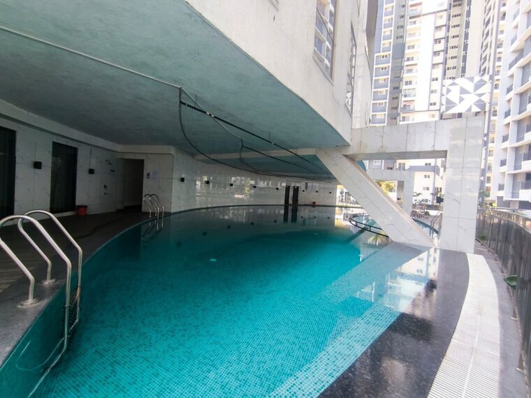 Swimming Pool, candeur-40 2 Bedroom 1250 Sq.Ft. Apartment In Miyapur Hyderabad 10074935
