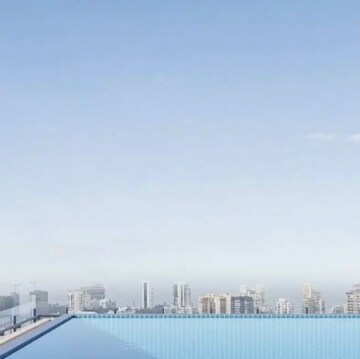 Swimming Pool in 4 BHK Apartment at Bandra West – for Sale