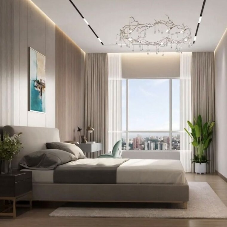 Bedroom, bandra west 4 Bedroom 1585 Sq.Ft. Apartment In Bandra West Mumbai 10075396