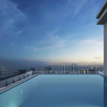 Swimming Pool in 4 BHK Apartment at Bandra West – for Sale