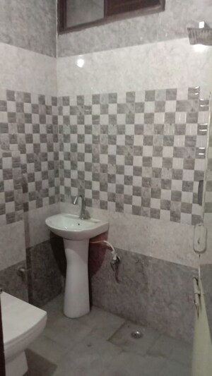 Bathroom in 3 BHK Builder Floor at Avantika Colony – for Sale