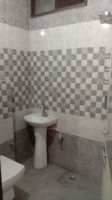 Bathroom in 3 BHK Builder Floor at Avantika Colony – for Sale
