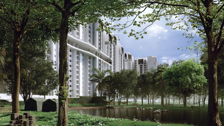 Exterior View, rohan-upavan 2 Bedroom 1000 Sq.Ft. Apartment In Hennur Bangalore 10075586