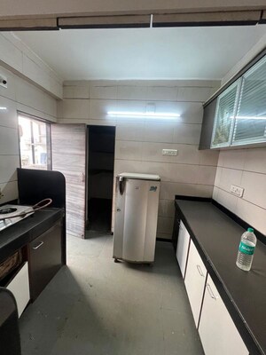 Kitchen in 3 BHK Apartment at Bodakdev – for Rent