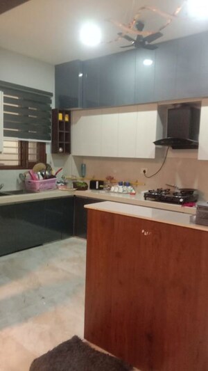 Kitchen in 3.5 BHK Builder Floor at Avantika Colony – for Sale