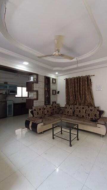 Living Room in 2 BHK Apartment at Laxmi Vrindavan, Pimple Saudagar – for Rent