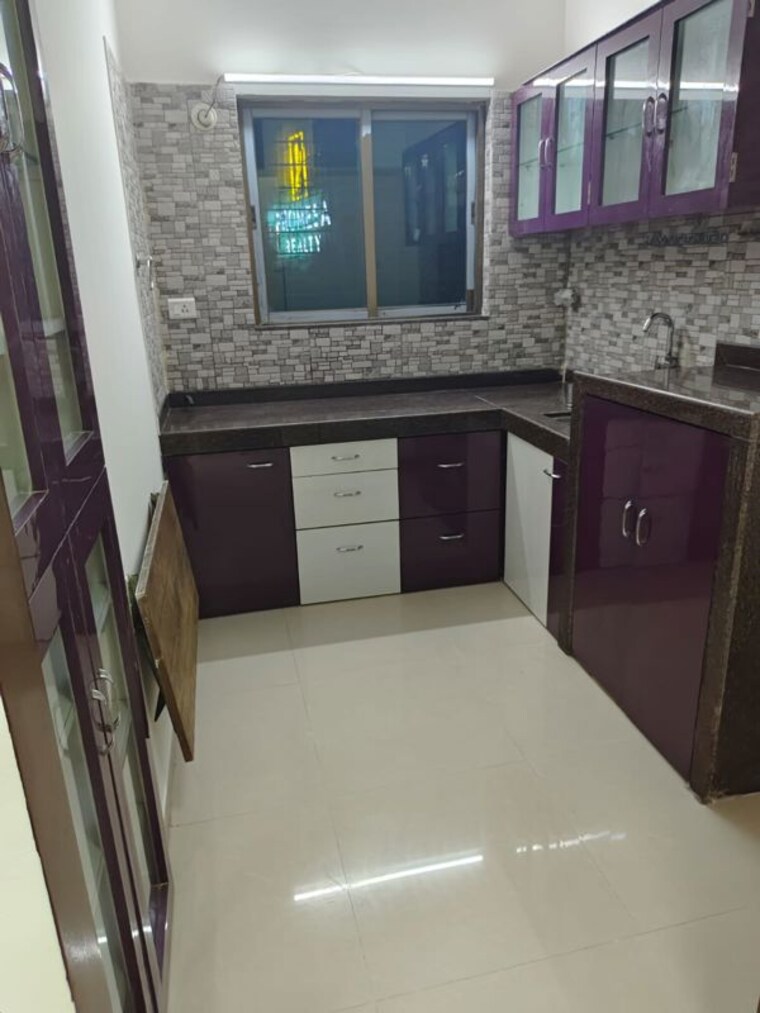 Kitchen, organic-dhanorina 3 Bedroom 1082 Sq.Ft. Builder Floor In Dhanori Pune 10075591