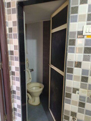 Bathroom in 1 BHK Apartment at Navkar Building, Nalasopara West – for Rent