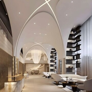 Staircase in 4 BHK Apartment at Bandra West – for Sale