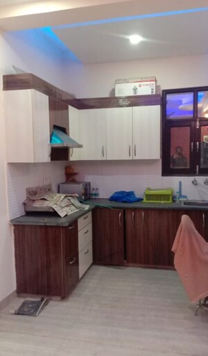 Kitchen in 3 BHK Builder Floor at Avantika Colony – for Sale