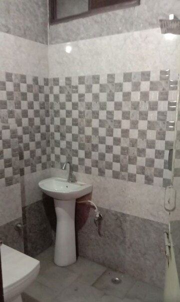 Bathroom in 3 BHK Builder Floor at Avantika Colony – for Sale