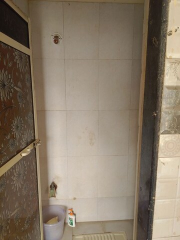 Bathroom in 1 BHK Apartment at Shree Adeshwar Anand Heights, Nalasopara West – for Rent