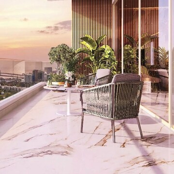 Balcony in 4 BHK Apartment at Bandra West – for Sale