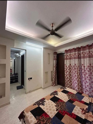 Living Room in 3 BHK Builder Floor at Sushant Lok I – for Rent