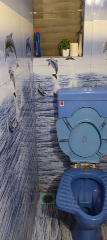 Bathroom in 2 BHK Apartment at Kalyani Nagar – for Rent