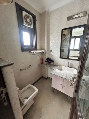 Attached Bathroom in 3 BHK Builder Floor at Surendra Nagar – for Sale