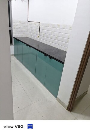 Kitchen in 3 BHK Apartment at Kalpataru Immensa, Kolshet Road – for Rent