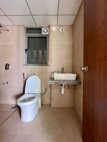 Bathroom in 3 BHK Apartment at Kalpataru Immensa, Kolshet Road – for Rent